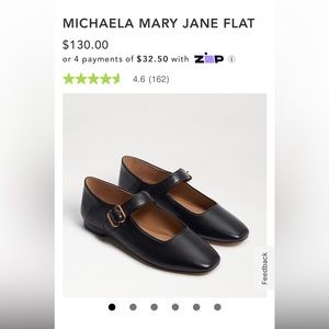 Sam Edelman leather Mary Janes.